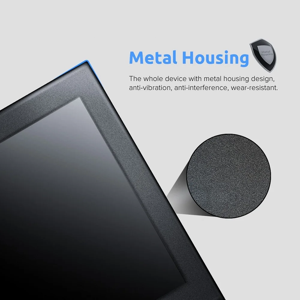 Eyoyo EM08G 8 Inch HDMI Small Monitor 1280X720 IPS Display Computer PC LCD Screen with VGA AV BNC for PC TV CCTV Camera Security