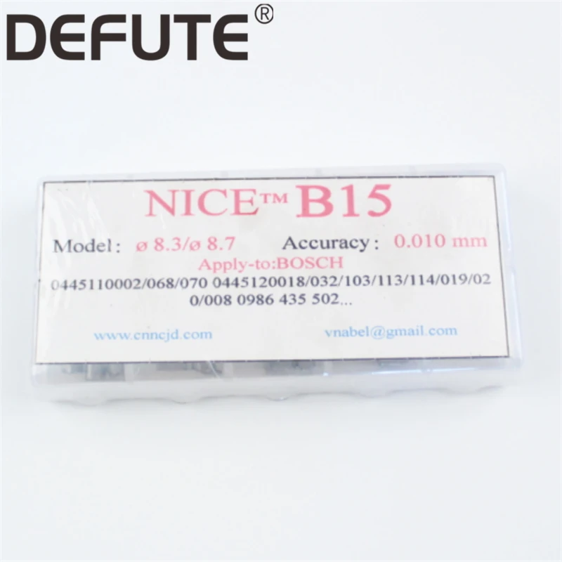 B15 Common Rail Injector Adjusting Shim B15 Adjust the gasket  For 0445110002 0445120018 Fuel injector repair kit