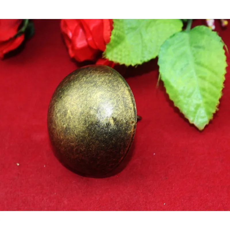 Round Decorative Iron Nails Furniture Studs Sofa Chair Pins,Table Foot Glide Nail,Tack Nail,Antique Bronze Tone,50*50mm,1PC