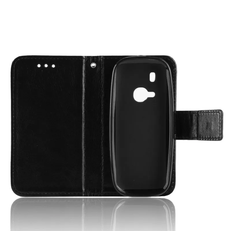 For Nokia 3310 2017 Case Luxury Leather Flip Wallet Phone Case For Nokia 3310 2017 Case Stand Function Card Holder