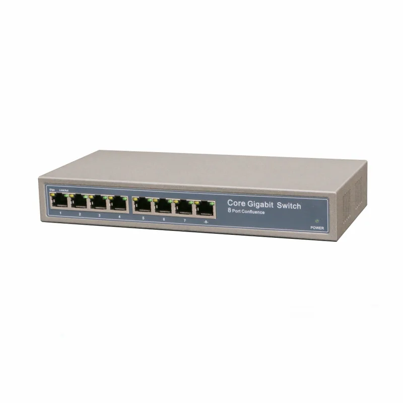 8x1000M RJ45 Ports Core all gigabit Switch