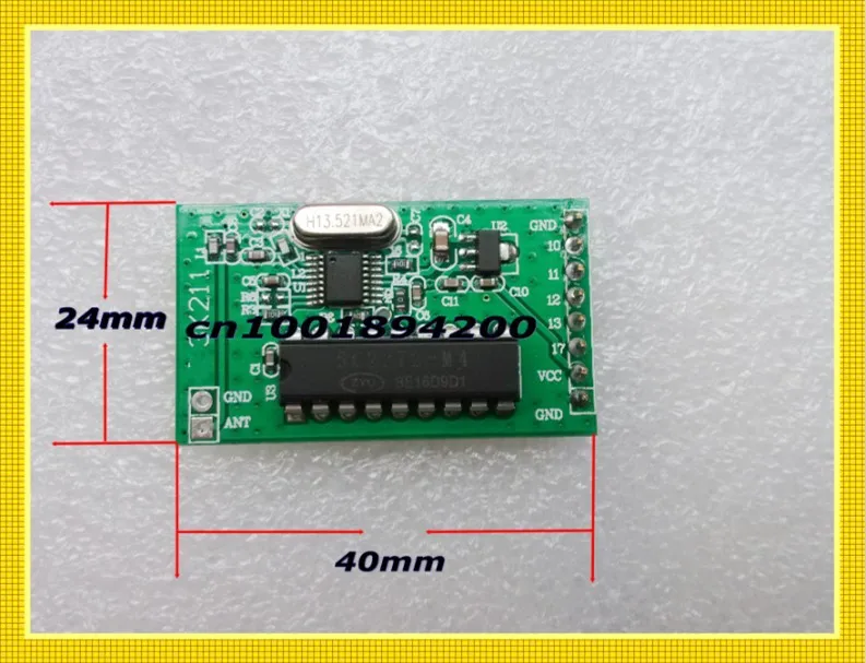 Radio Receiver Module 5V 4CH Stronger Anti- Interference Ability Superheterodyne Module 433.92MHZ Decoding Momentary/Latched