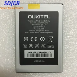 Oukitel U22 Battery 100% Original 2700mAh Backup  Replacement For   Mobile Phone