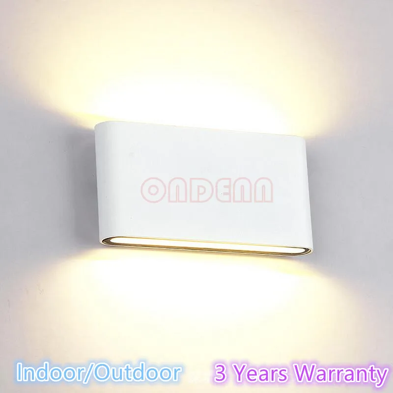 

2PCS 3 Year Warranty 8W 14W COB LED Outdoor Wall Light Up And Down Indoor Led Wall Lamp Waterproof IP65 AC 85-265V