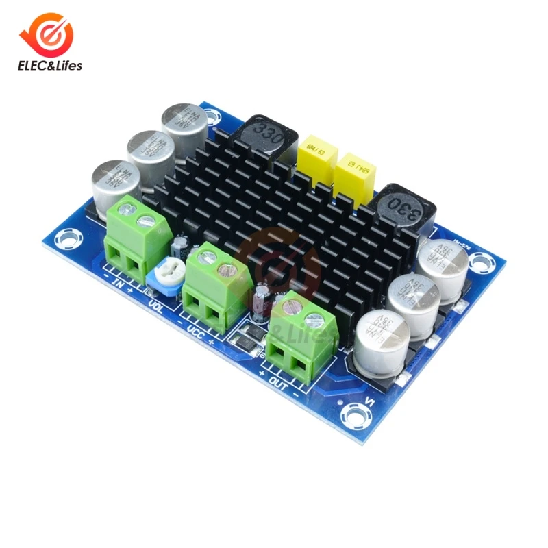 TPA3116D2 DC12V 24V 디지털 오디오 앰프 보드 100W 모노 파워 앰프 Amplificador DIY 사운드 스피커 홈 앰프