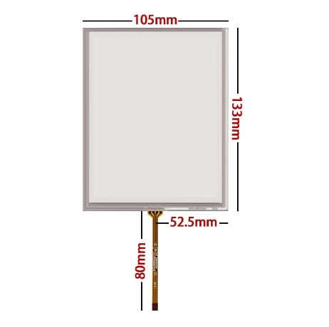 

133*105 5.7 inch industrial touch screen element X431 hand-written screen external screen TP177A TP177B 6AV6