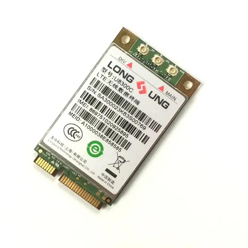 Оригинальный беспроводной модуль U8300c LTE WCDMA td-scdma 3G 4G mini PCIe с поддержкой GPS