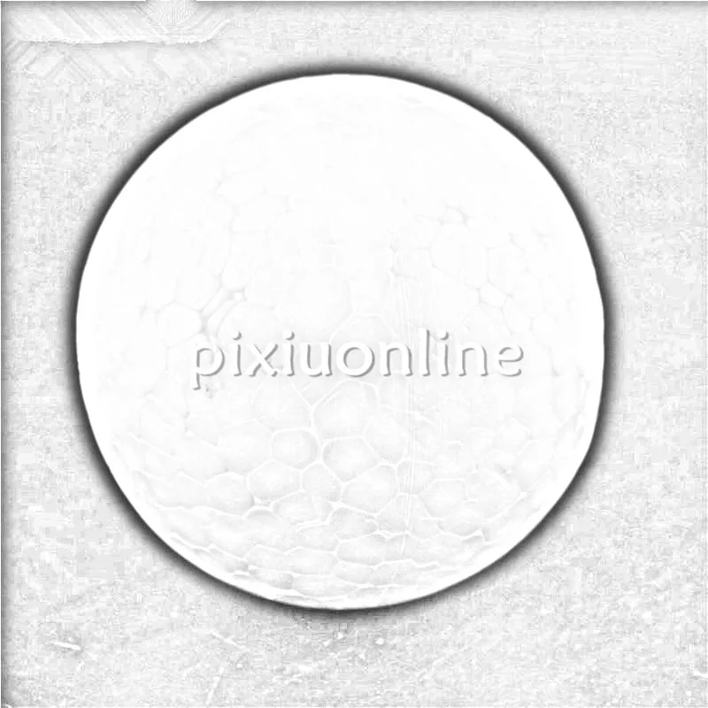 J116b Round Foamed Plastic Ball White Color 78mm Foam Ball for DIY Make Free Shipping Pakistan Sell at a Loss