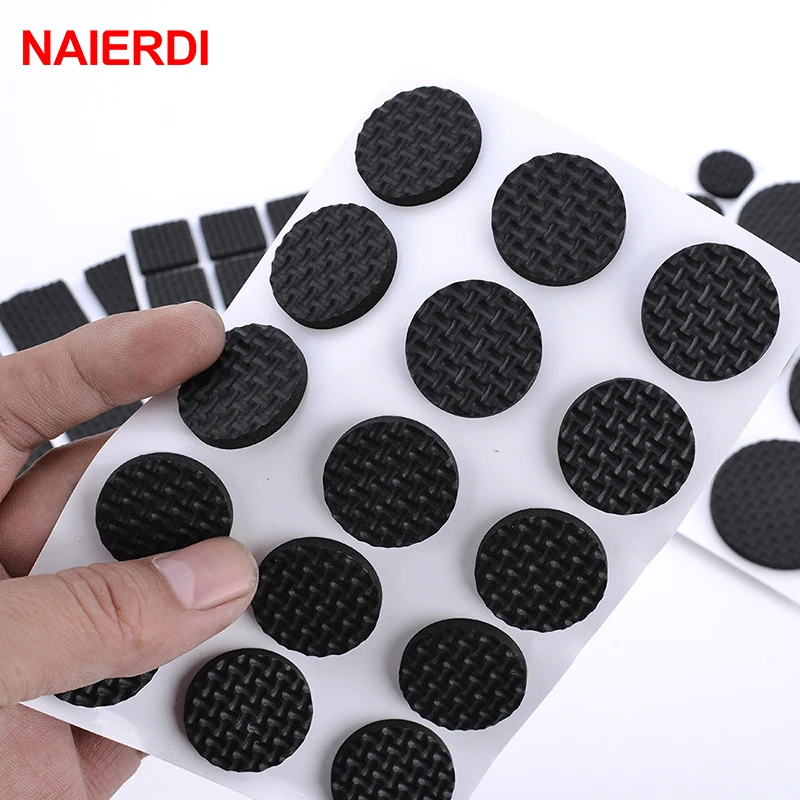 NAIERDI – tapis antidérapant auto-adhésif pour meubles, tapis de pieds en feutre, amortisseur pour chaise, Table, matériel de protection