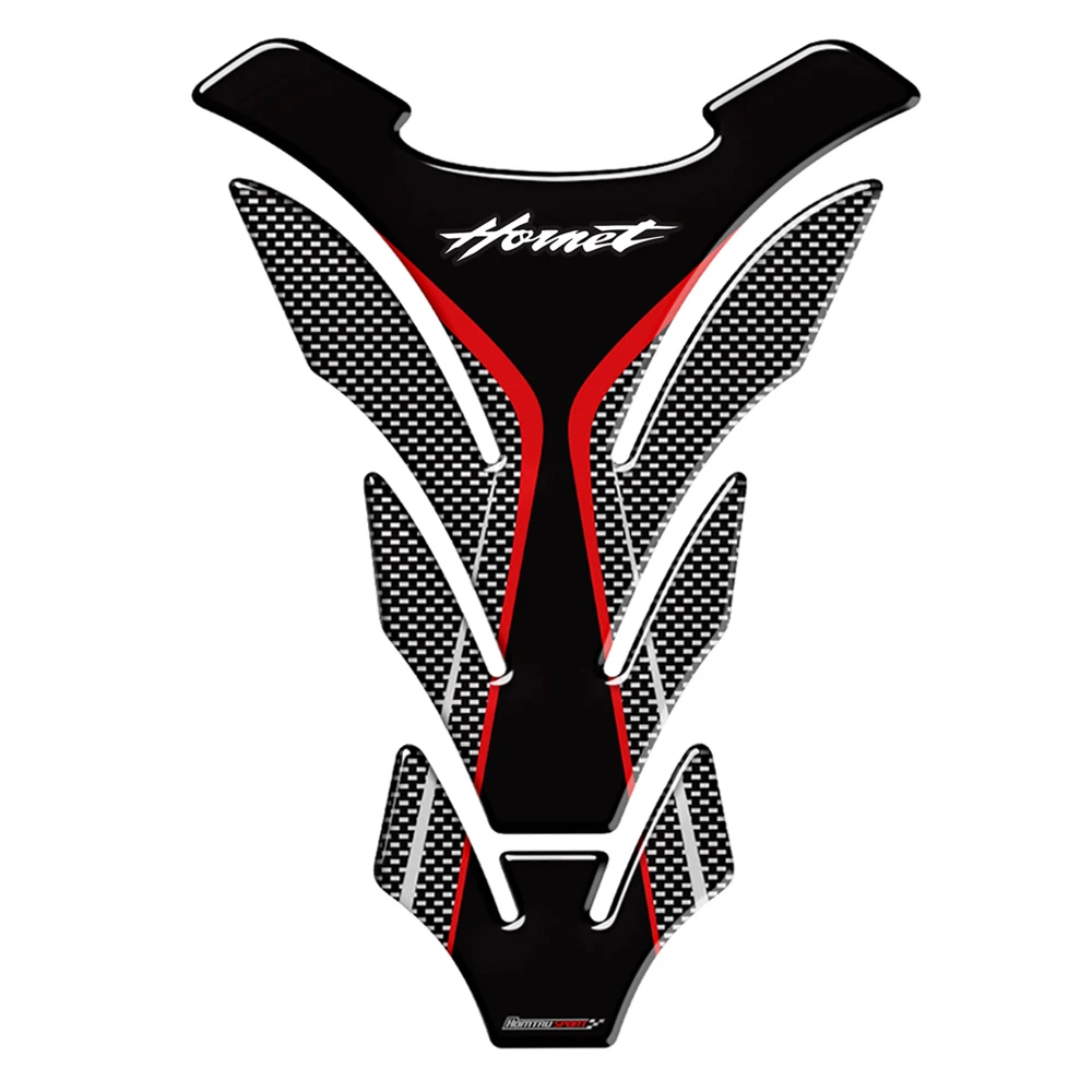 For Honda Hornet CB600F CB650F CB250 CB1000R Tankpad 3D Carbon-look Motorcycle Tank Pad Protector Decals