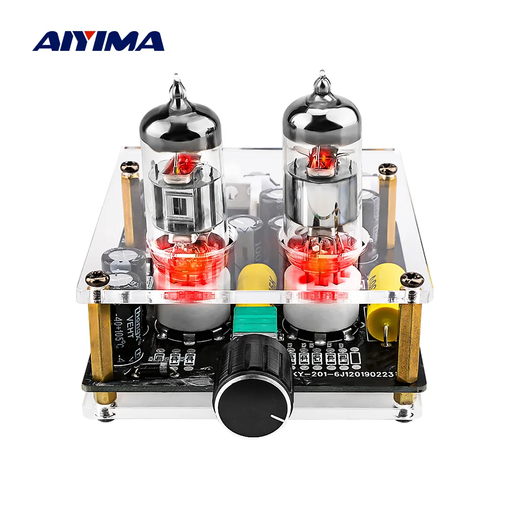 

AIYIMA Mini 6A2 Tube Preamp Amplifier Board Vacuum Tube Pre-Amplifier Bile Buffer Home Aduio AMP Speaker Sound Amplifier DIY