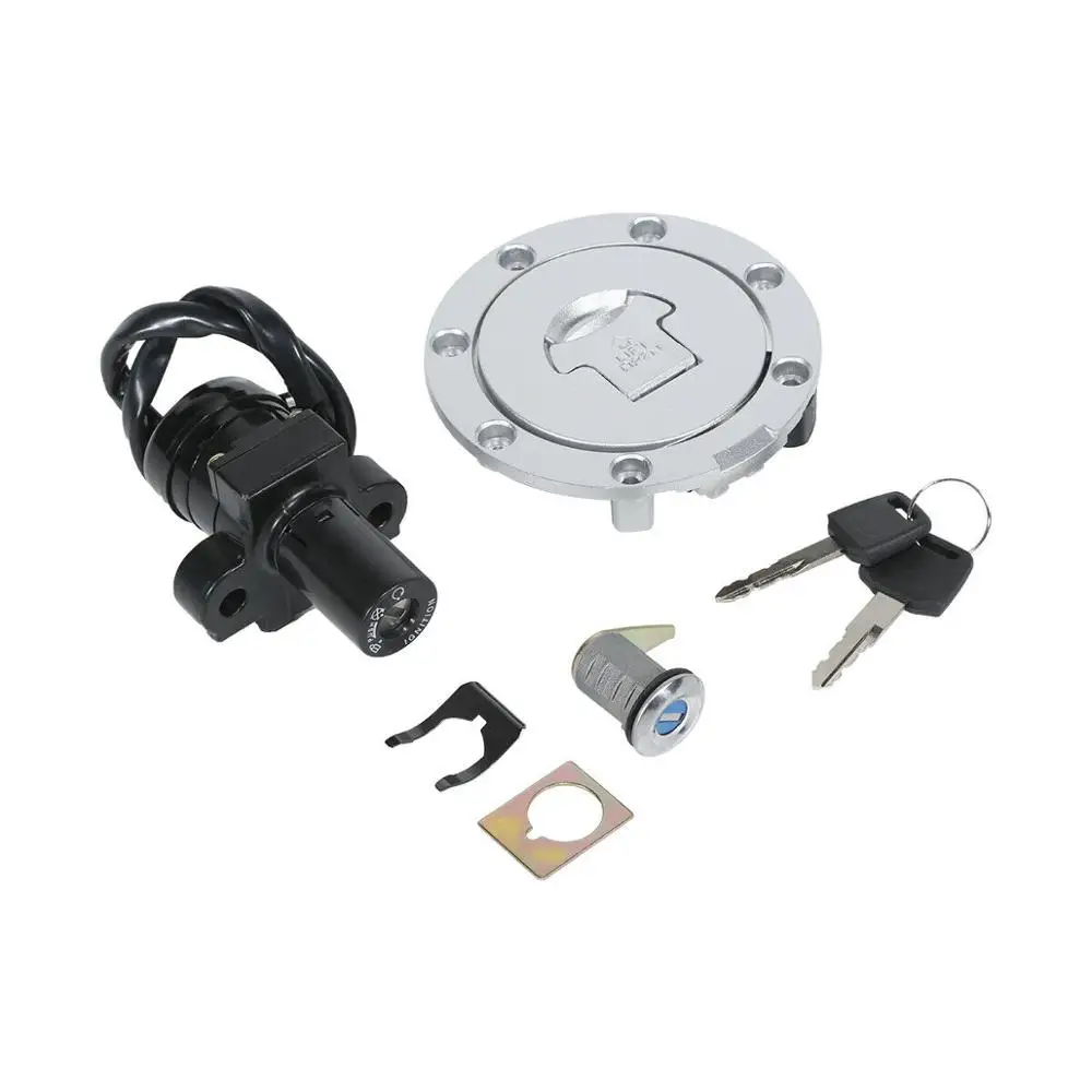 Ignição Interruptor Bloqueio Combustível Gás Cap Key Set, Acessórios da motocicleta, Honda CBR250, MC19, MC22, CBR400, NC23, NC29, VFR400