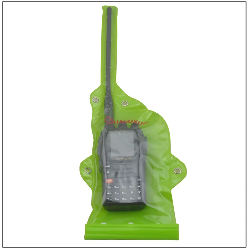 Wouxun-bolsa impermeable con correa para walkie-talkie, Original, para KG-UVD1P, KG-UV6D, KG-UV8D, KG-UV9D, KG-UV8D Plus, KG-V9D Plus