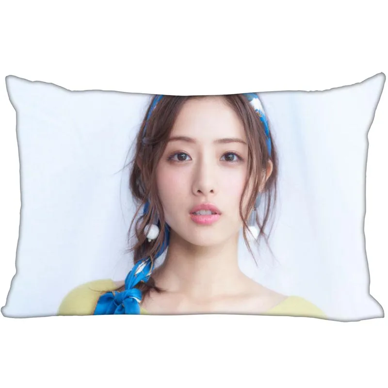 35x45cm Pillowcase Satomi Ishihara Rectangle  Pillowcases Bed Home Living Room Pillow Covers One Side Custom gift