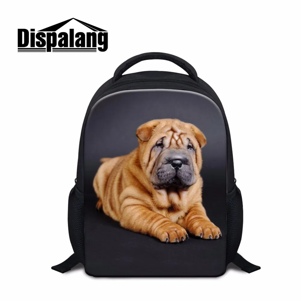 

Dispalang Pug Dog Backpack for Kids Kindergarten Back Pack Small Bookbag for Preschoolers Little Girls Mini Bookbag Cute Mochila