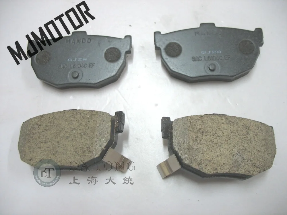 (4pc/set) Rear Brake pads set 58215291S0 PAD KIT-RR DISC BRAKE for Hyundai Elantra KIA CERATO Automobile part