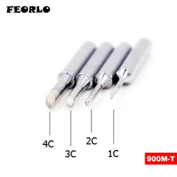 Puntas de hierro para soldar 900M-T-1C,2C,3C,4C,5C,B,I,K,IS,SK,4.6D,902B Series, punta de soldadura para Estación de soldadura Hakko 936