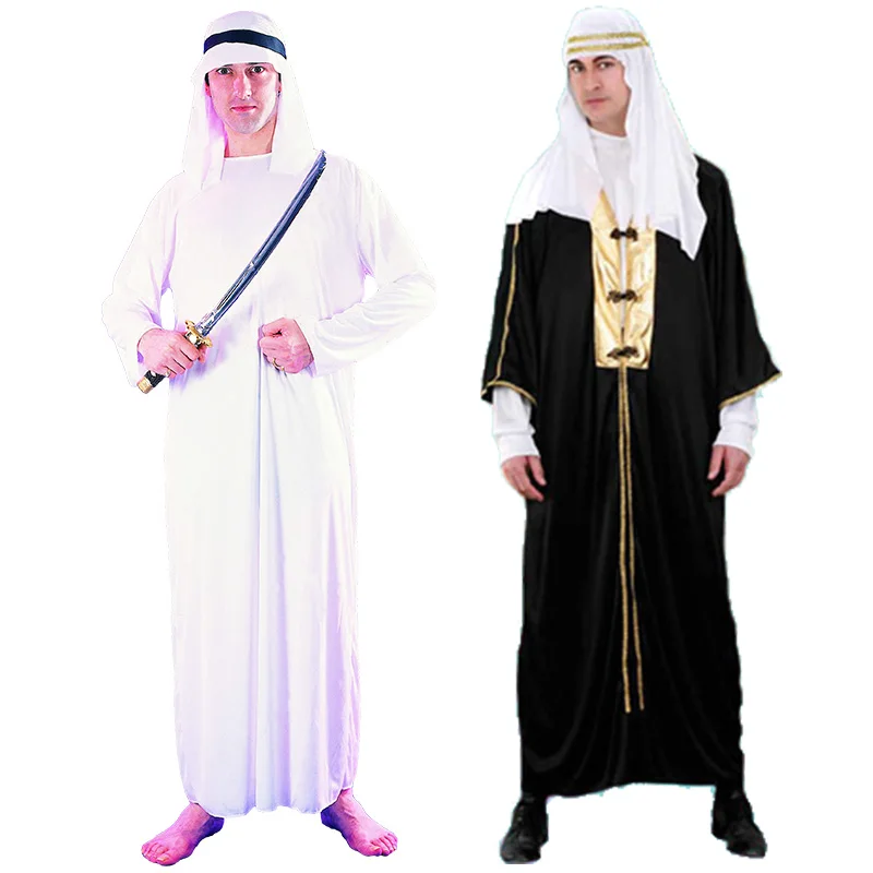 Halloween Erwachsene Männer Frauen Cosplay Kleidung Paar Arabischen Prinzen Prinzessin Kostüme Nahen Osten Dubai Cos Kleidung Emirate Kleidung