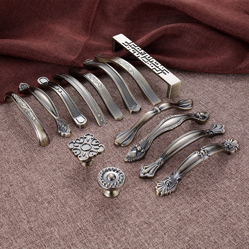 AOBT Kitchen Cabinet Storage handles Dressers Closet Accessories Item Wardrobe Drawer Door Furniture Knobs 96mm 128mm Pulls