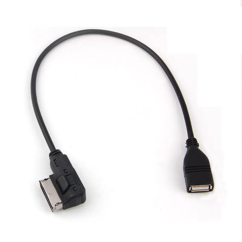 BBQ@FUKA Music Interface AMI MMI AUX USB Cable Cord Car Accessories Fit for Audi A4 A5 A6 A7 A8 Q5 Q7 R8 TT