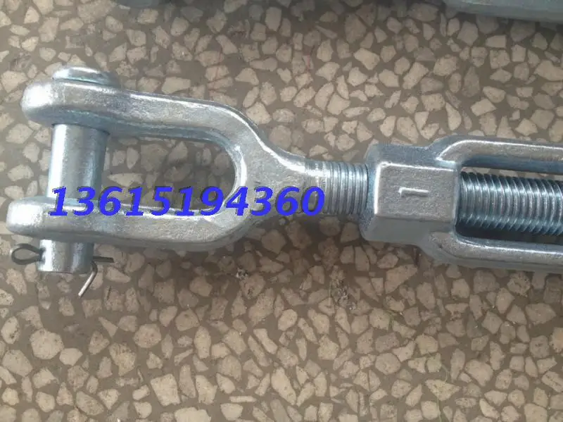 UU type galvanized American muduan turnbuckle 5/8*6 rigging screw M16 euphroe open maginatum