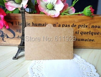 Free shipping wholesales blank TV kraft paper tags 5x7.5cm/DIY gift baking price tag/decorated card 200 pcs a lot