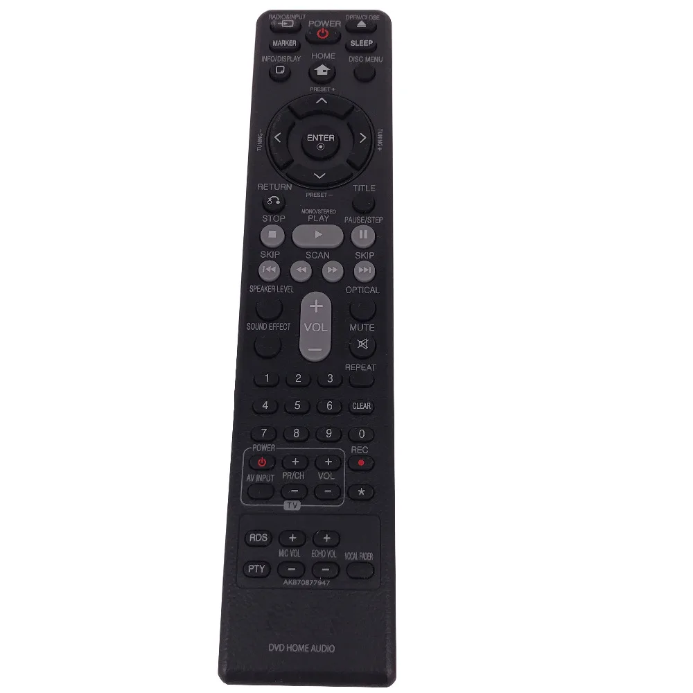 جهاز تحكم عن بعد أصلي جديد لـ LG مناسب لـ DVD Home AUDIO AKB70877947