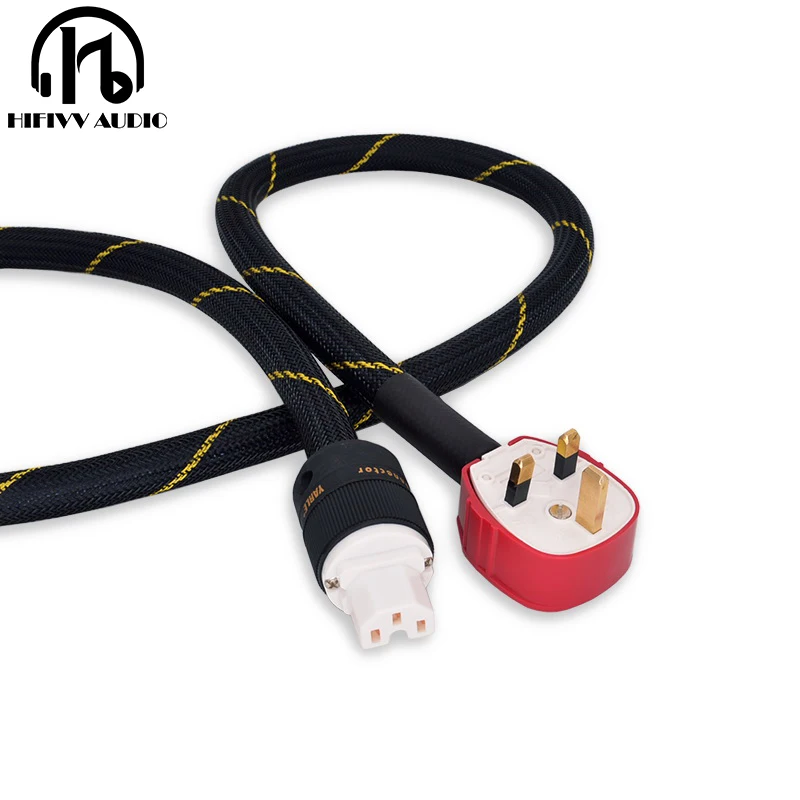 

AC Cable for Hifi Audio amplifier UK Standard Plug connector