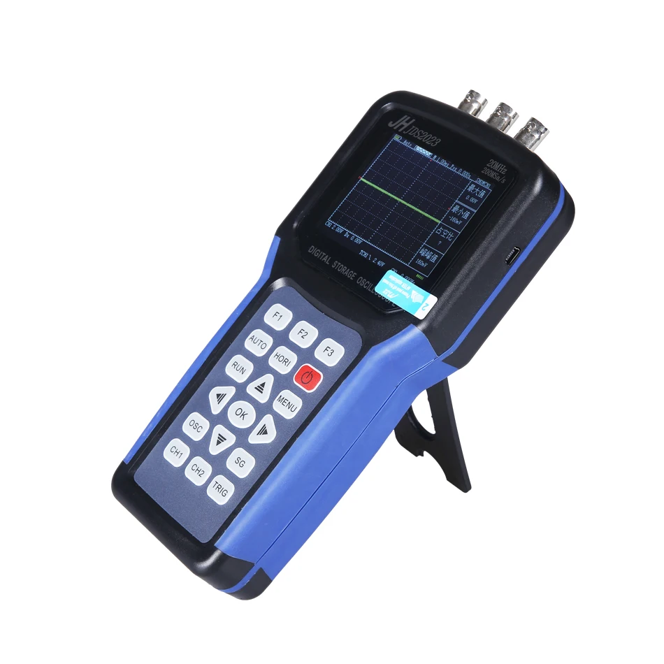 Handheld Multi-functional Digital Oscilloscope + Signal Generator Portable Scope Meter 20MHz Bandwidth 200MSa/s 1CH TFT LCD