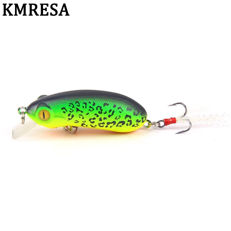 1Pcs Fishing Lure Popper 6cm 9.8g Bait Crankbait Wobblers Tackle Isca Poper Japan suspending Lure 3d Eyes Tackle