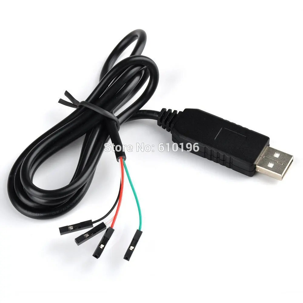 1PCS PL2303 PL2303HX USB to UART TTL Cable Module 4p 4 pin RS232 Converter