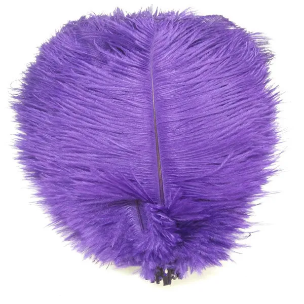 

Hot! 100 Pcs/lot long 12-14 inches / 30-35 cm purple Color Ostrich Feathers ostrich plumes for party /wedding decorative