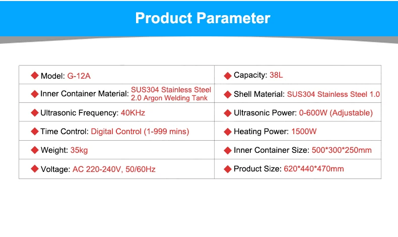 38L بالموجات فوق الصوتية الأنظف الجهاز الصناعي لقطع غيار الأجهزة ولوحة الدوائر يذوب الغبار النفط غسالة