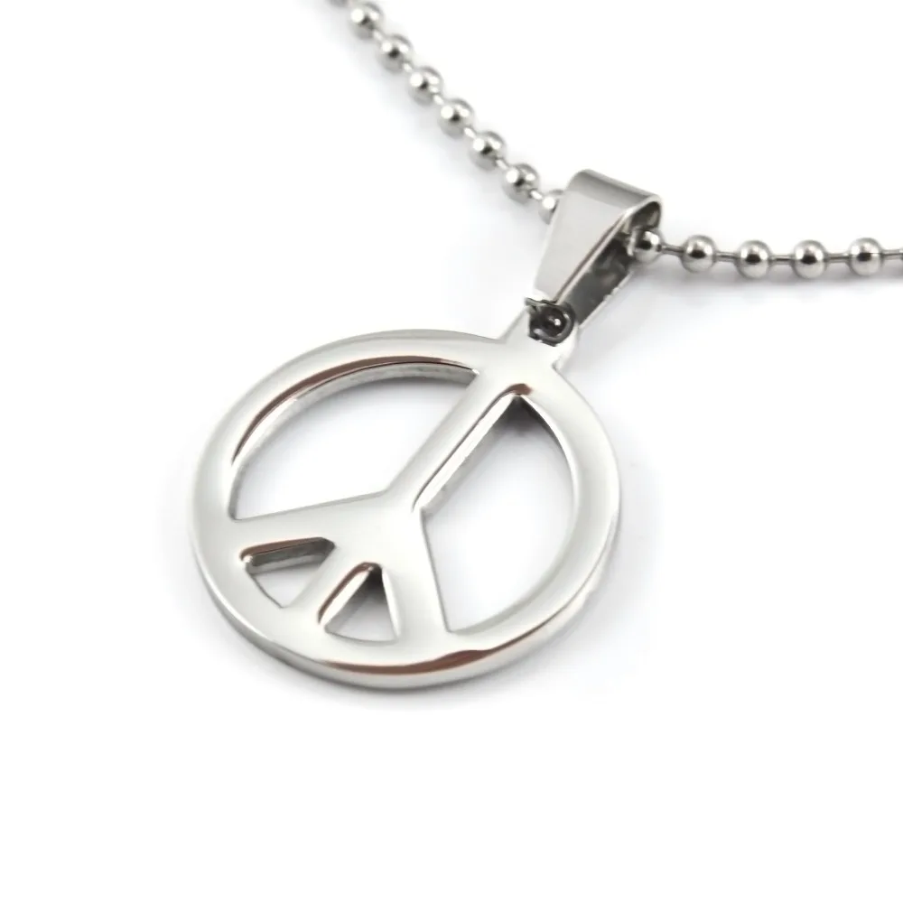 

High quality fashion Peace envoy pendant 316L stainless steel jewelry not including the chain