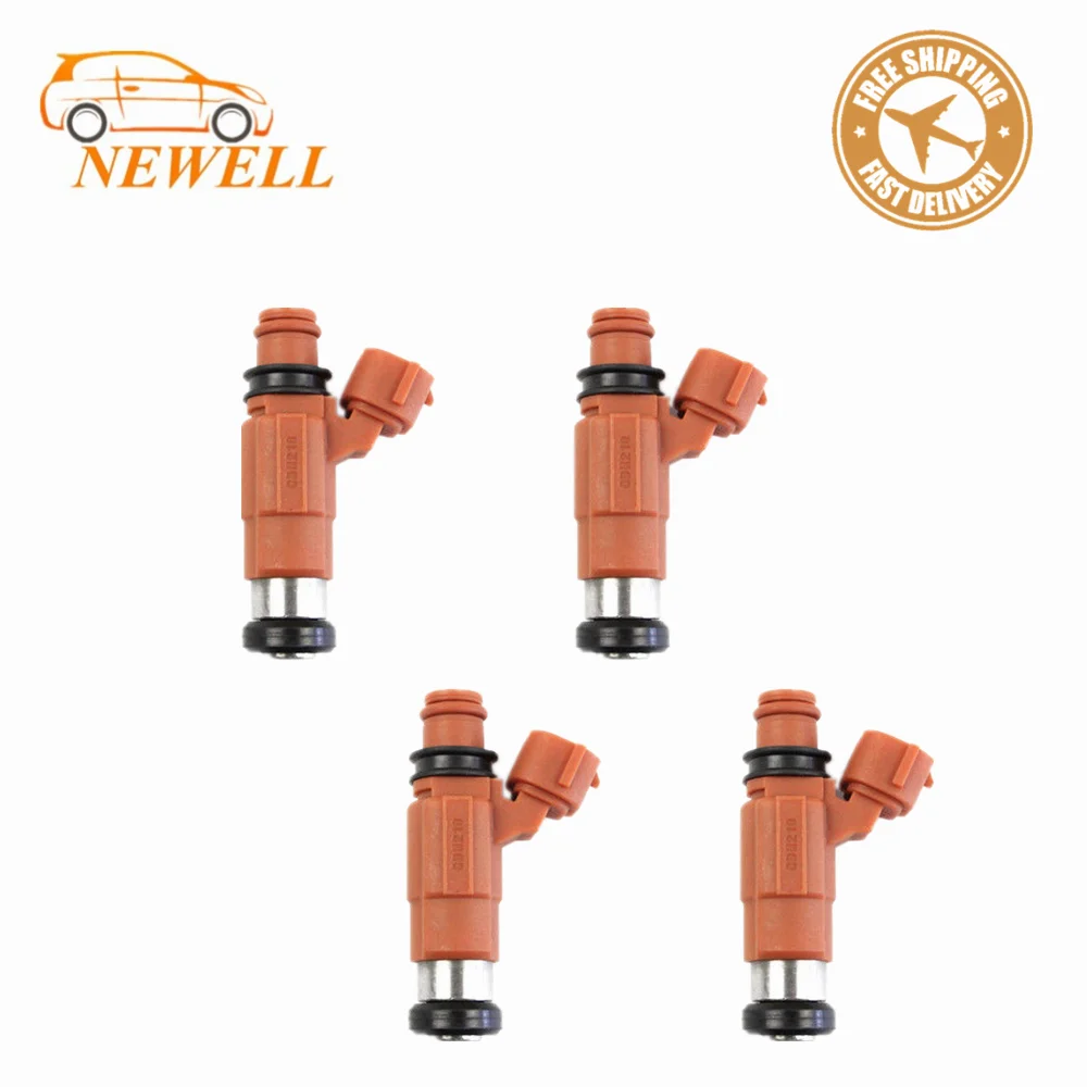 

4PCS 68V-8A360-00-00, CDH210, INP-771, CDH-210 for Yamaha F115 HP Outboard 2000-2011 Fuel Injector w/ High Quality