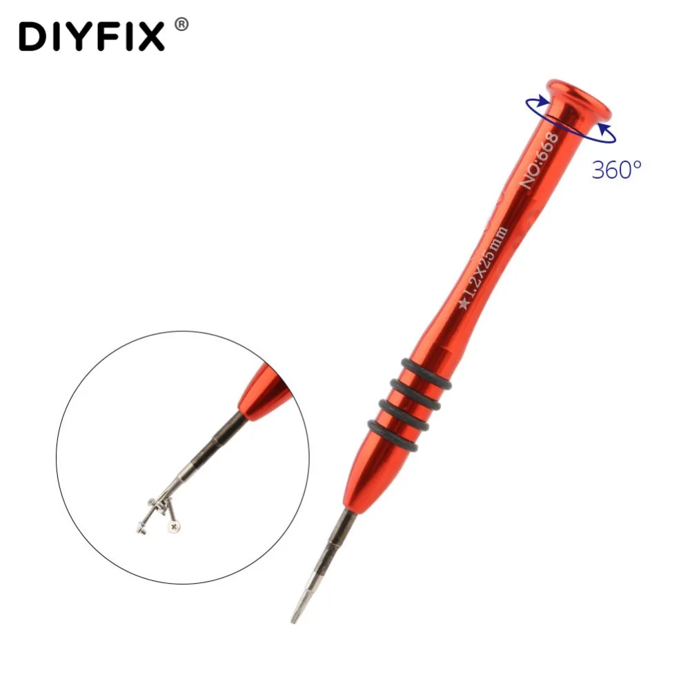 DIYFIX-Juego de herramientas de reparación de ordenador portátil, destornillador Torx P5 Pentalobe T5 de 1,2mm de precisión para Apple Macbook Air / Pro con pantalla Retina
