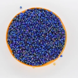 1000pcs/lot 2mm Dark blue Round Smooth Ball Spacer Beads For Needlework DIY Jewelry Making Bracelets Mixed colors