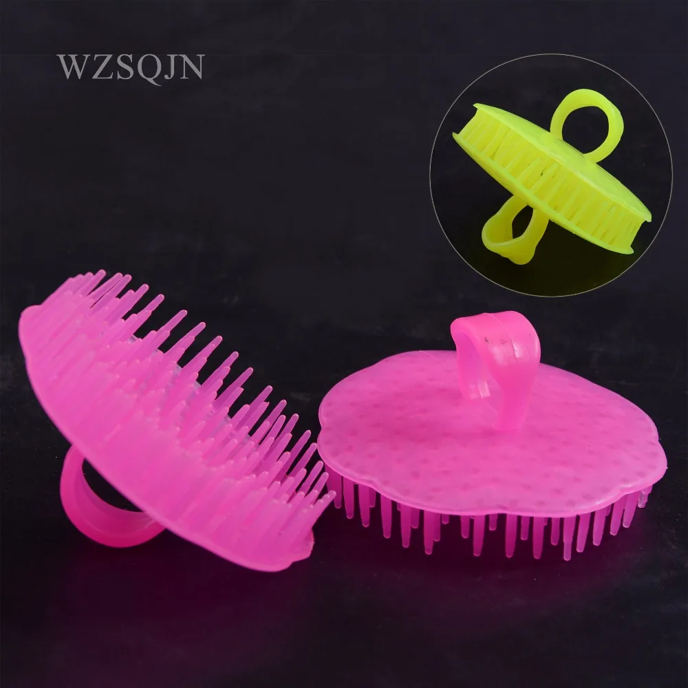 

2Pcs Pro Salon Hair Styling Tools Hair Scalp Massage Comb Hair Shampoo Washing Exfoliation Hairbrush Hairdressing Cleaning Tools