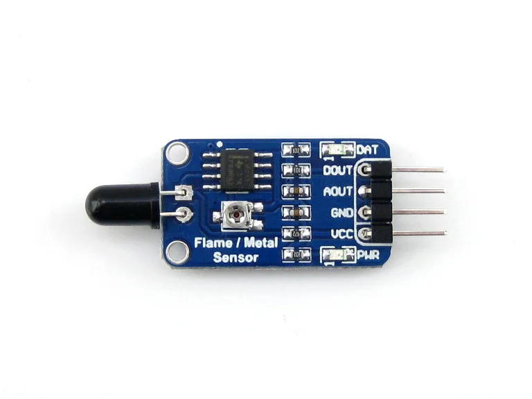 Waveshare Flame Sensor for Fire detection / Fire fighting robot / Fire alarm Sensitive to flame spectrum