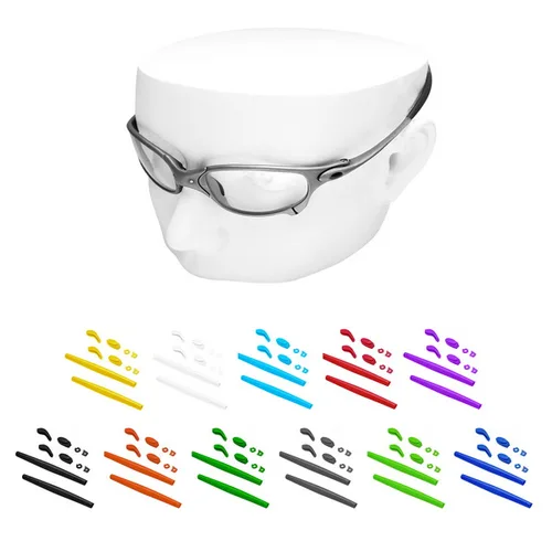 Kits de goma OOWLIT, almohadillas para la nariz y calcetines para gafas de sol Oakley Juliet