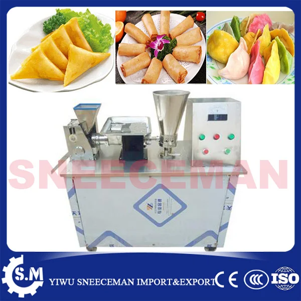 

6000pcs/h Automatic dumpling making machine Empanda Samosa Spring Roll dumpling maker machine