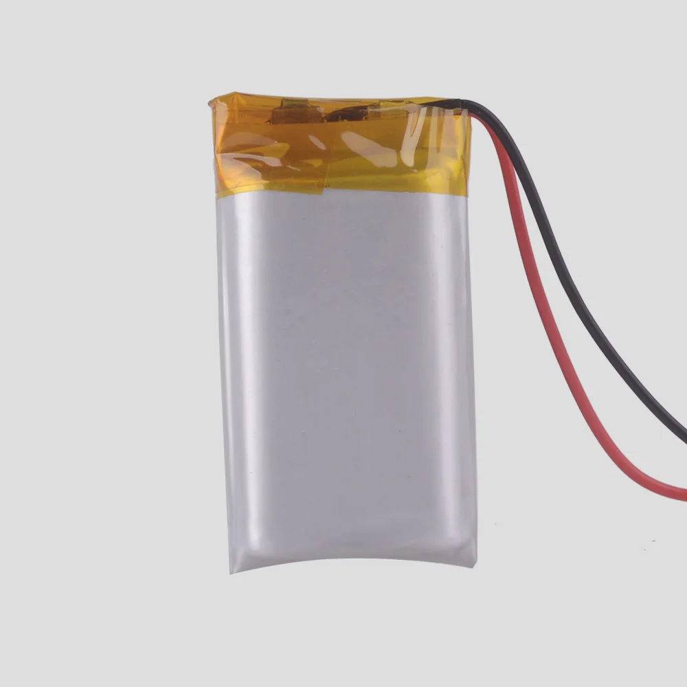 10ชิ้น/ล็อต 702035   3.7V 500mAh แบตเตอรี่ลิเธียม Li-Ion Polymer แบบชาร์จไฟได้