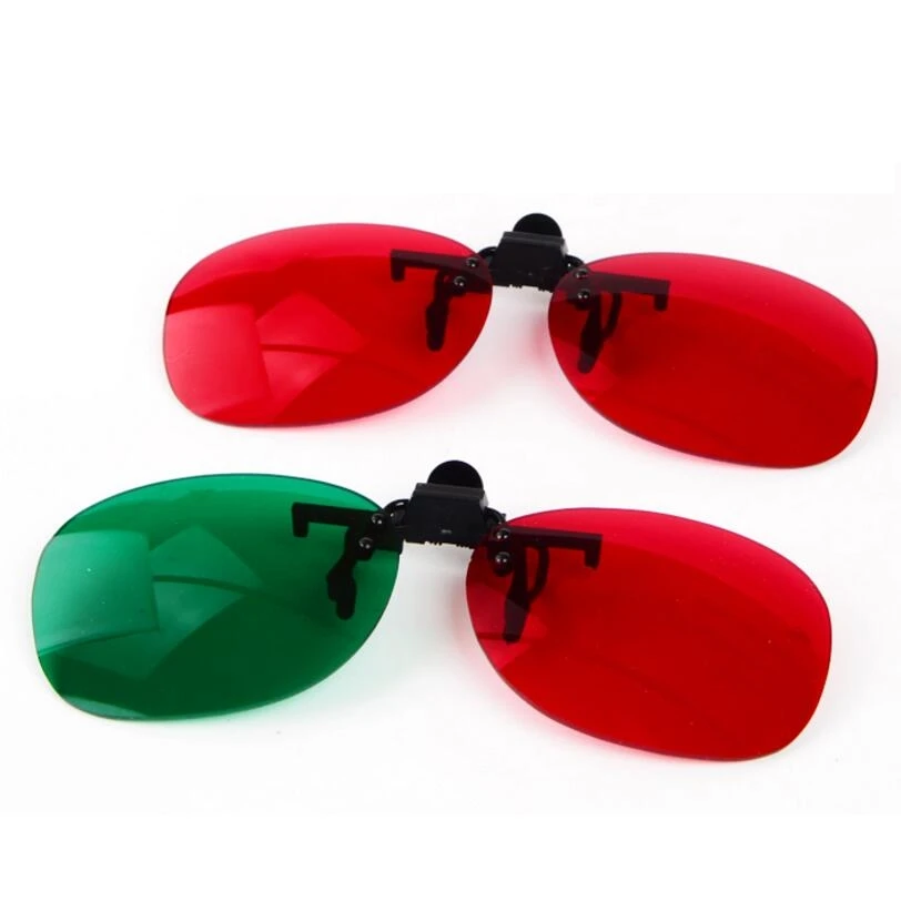 ZXTREE Red Green Color Blind Glasses Clip Corrective Sun Glasses Women Men Colorblindness Glasses Driver Look Picture Glasses Z2