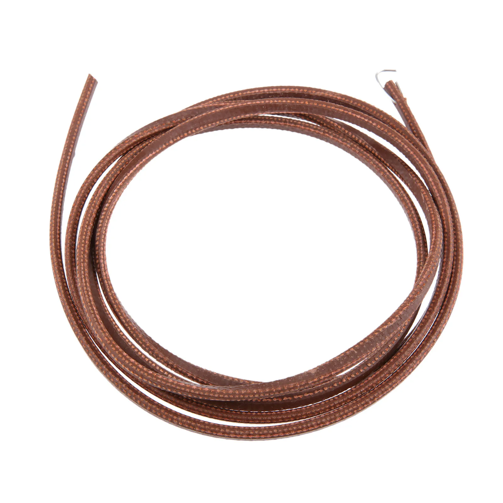 1Pc 175cm/5.74(ft) Leather Belt Treadle Parts with Metal Hook fit for Singer Jones Sewing Machine Sewing Tools Accessory