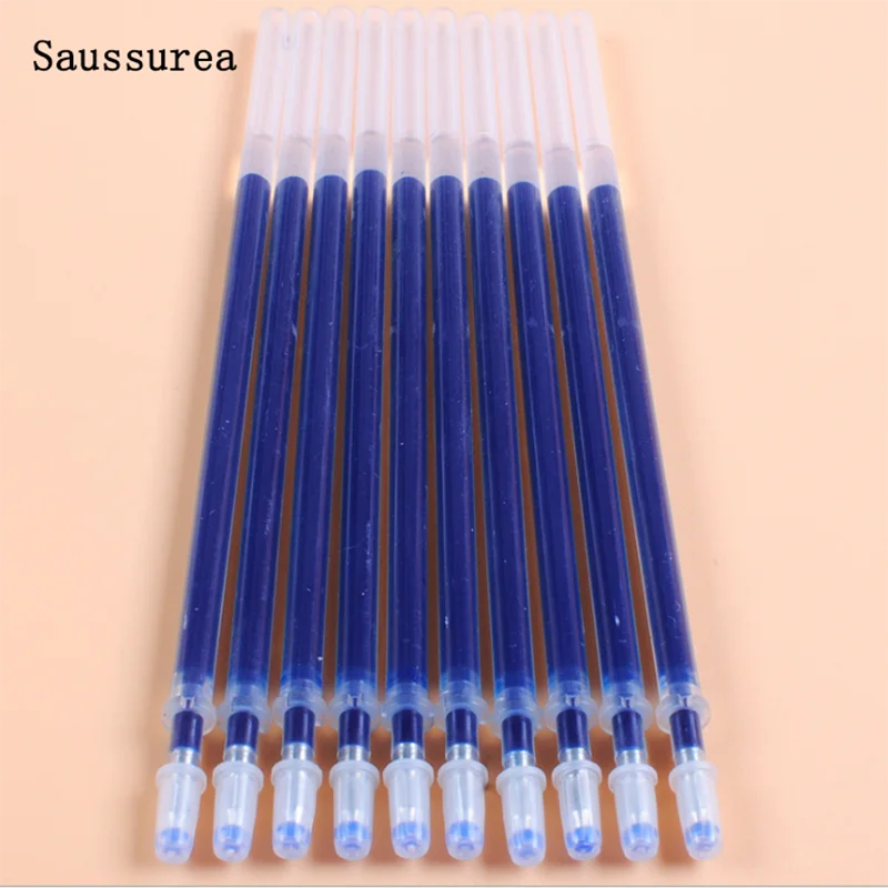 10PCS Neutral Ink Gel Pen Refills Black Blue Red Refill Office For School Supplies Korea Stationery Accessories