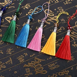 10PC Mini Colorful Crystal Tassel Fringe DIY Home Textile Curtain Garment Sewing Accessories Key Hooks Fringe Trim Craft Tassels