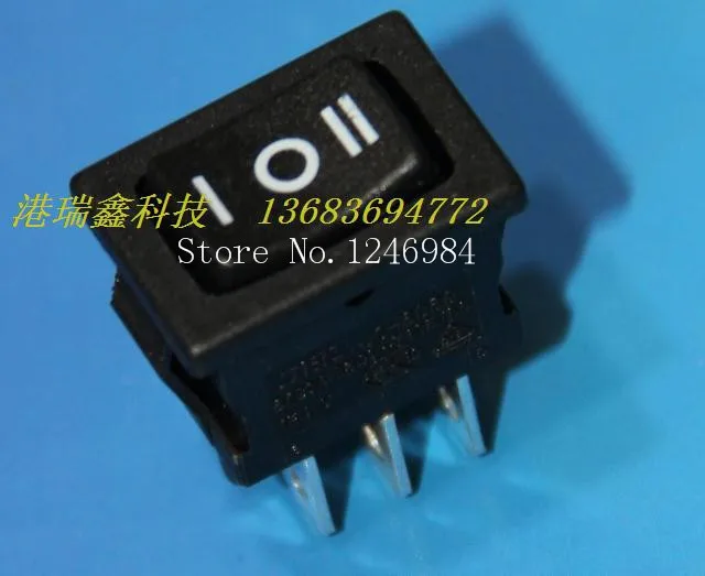 

[SA]JEC rocker switch power switch switching six foot boat stalls black toggle JS-606Q-C2--50pcs/lot