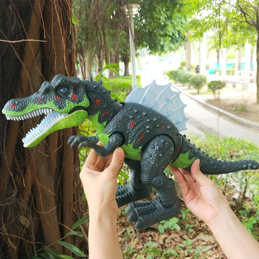 Big Size 51CM Wild Life Electric walking and sound Dinosaur Toy World Park Dinosaur Model Action Kids Boy Gift, Hot Toys