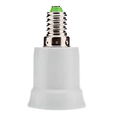IWHD E14 To E27 Adaptor Splitter Bulb Socket Convertible Lamp Base E14 E27