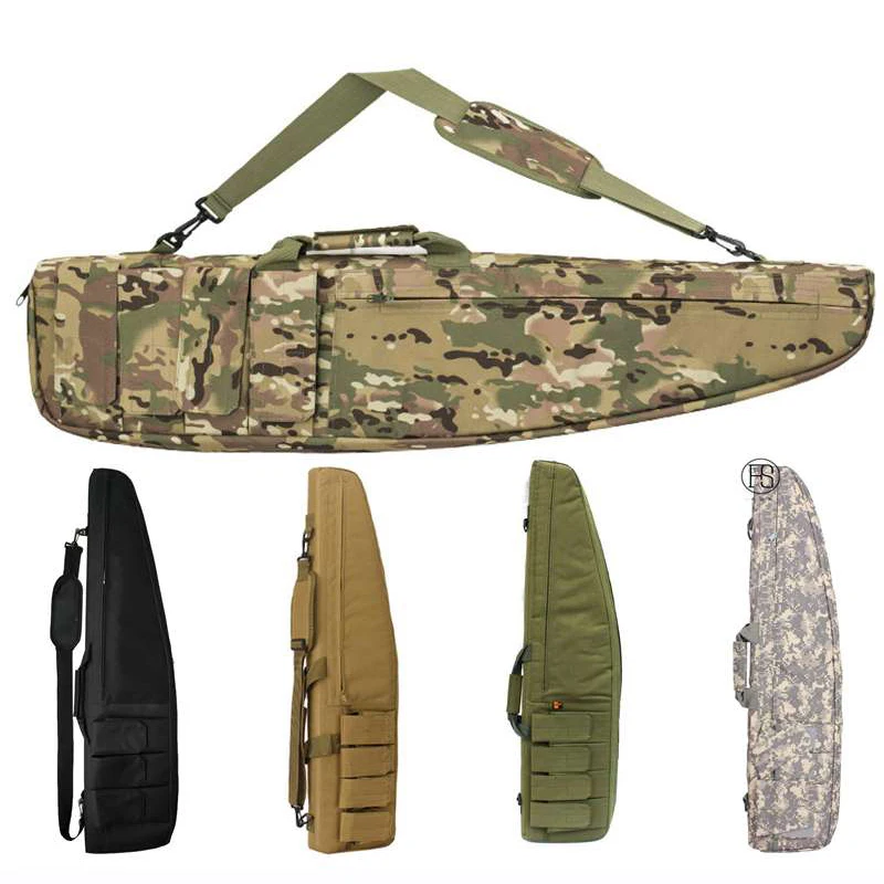 Borsa da caccia 98/118CM accessori tattici custodia per fucile da cecchino borsa per il trasporto della pistola borsa da tiro softair zaino da pesca